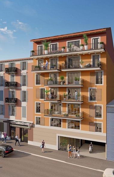 Новый жилой комплекс в Ницце