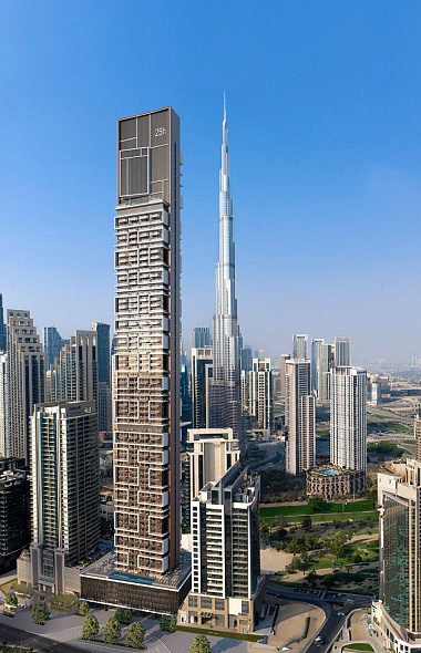 25h Heimat: небоскрёб с полем для мини-гольфа рядом с Бурдж Халифа и Дубай Молл